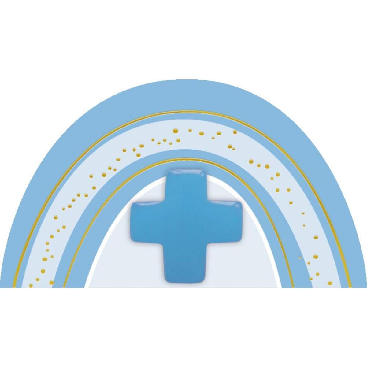 Coppenrath Verlag Kunstharzkreuze - Bunte Regenbogen-Kreuze, 1 Stück, 6-fach sortiert