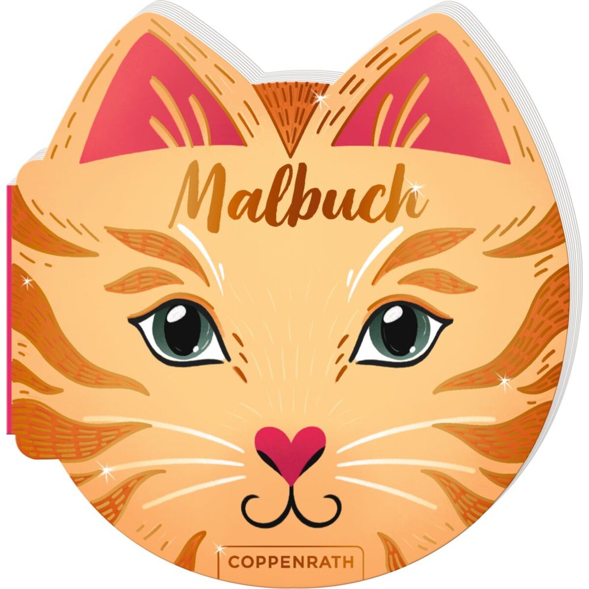 Coppenrath Verlag Malbuch Cat - 100% selbst gemacht