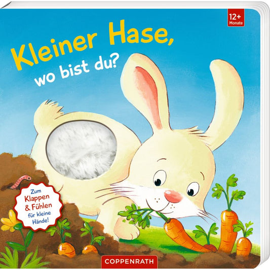 Coppenrath Verlag Mein 1. Guckloch-Fühlbuch: Kleiner Hase, wo bist du?