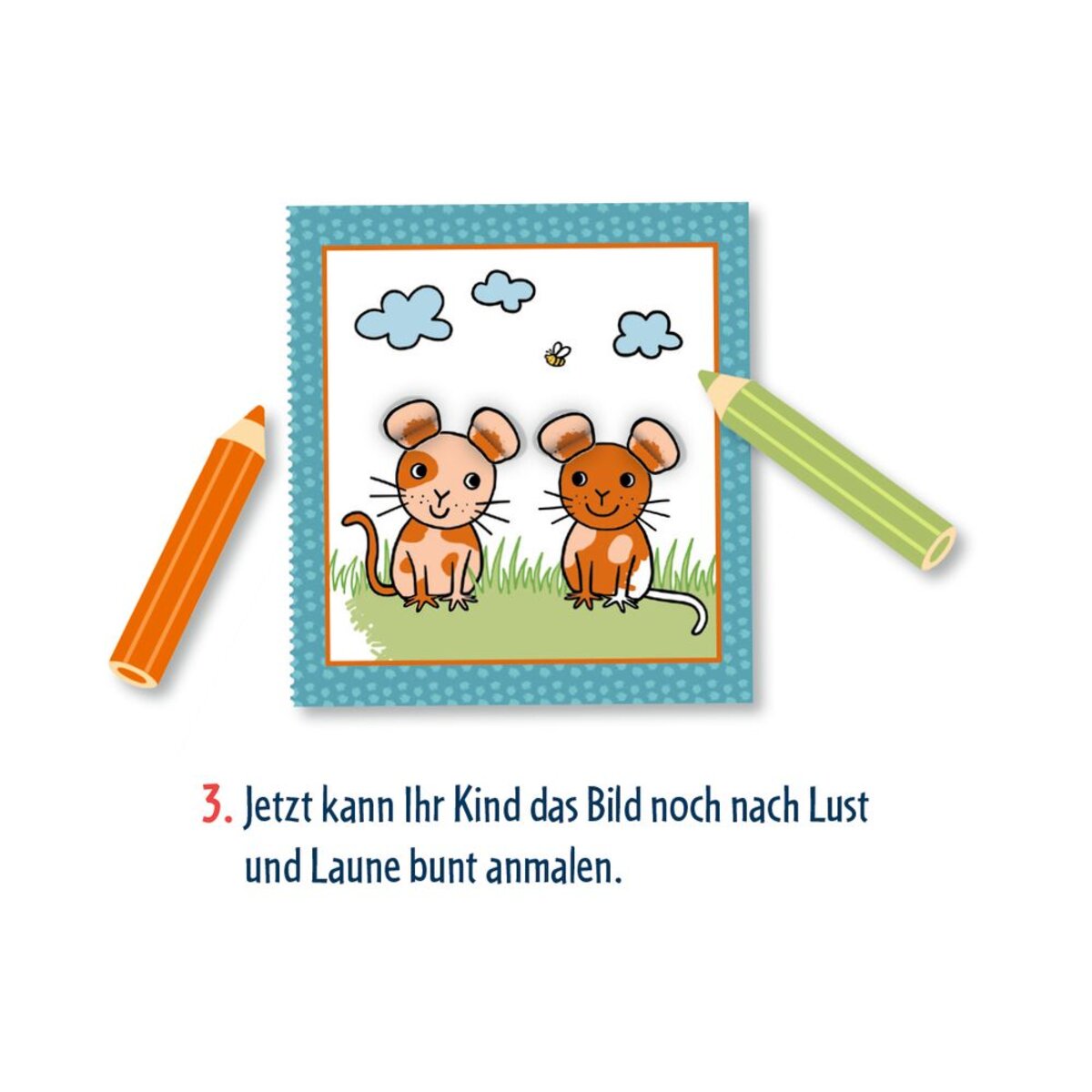 Coppenrath Verlag Mein 1. Pop-up-Bastelbuch: Blumenwiese (Mini-Künstler)