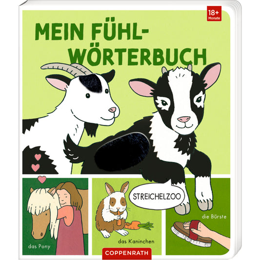 Coppenrath Verlag Mein erstes Fühl-Wörterbuch Streichelzoo