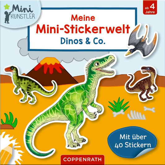 Coppenrath Verlag Meine Mini-Stickerwelt: Dinos & Co. (Mini-Künstler)