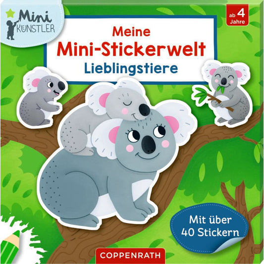 Coppenrath Verlag Meine Mini-Stickerwelt: Lieblingstiere (Mini-Künstler)