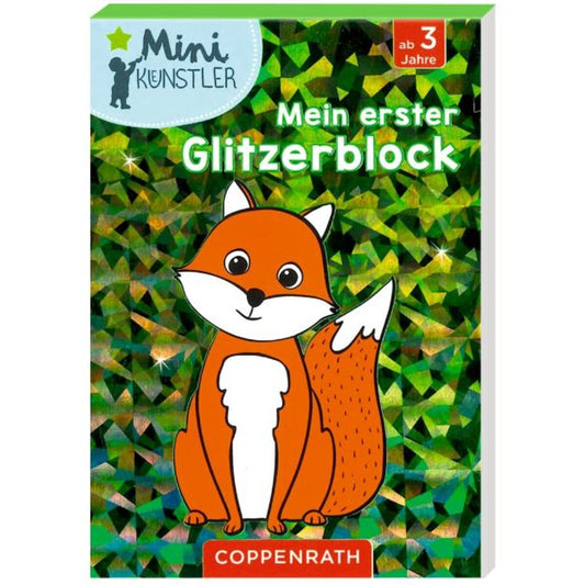 Coppenrath Verlag Mini-Künstler: Meine ersten Glitzerbilder, 1 Stück, 4-fach sortiert