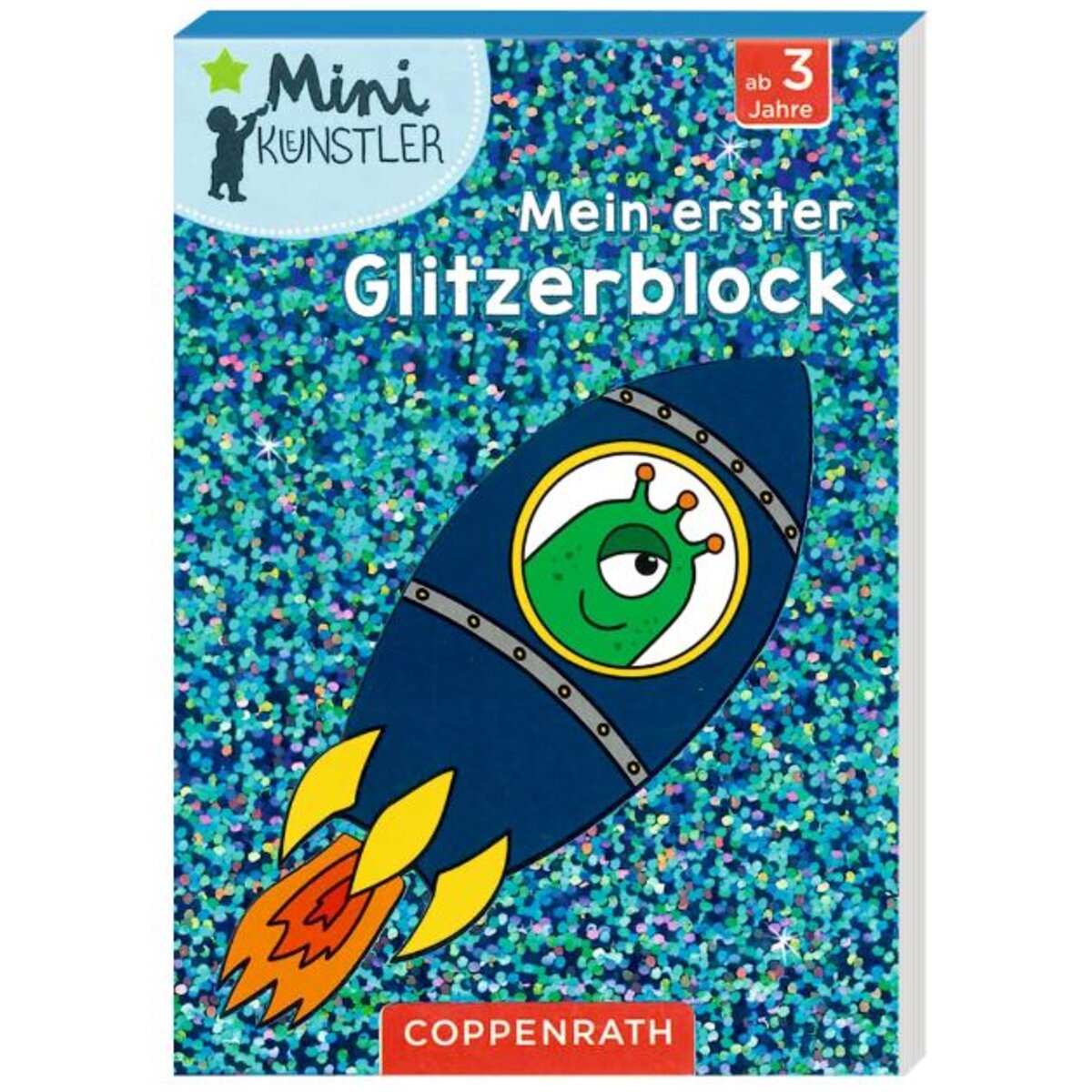 Coppenrath Verlag Mini-Künstler: Meine ersten Glitzerbilder, 1 Stück, 4-fach sortiert