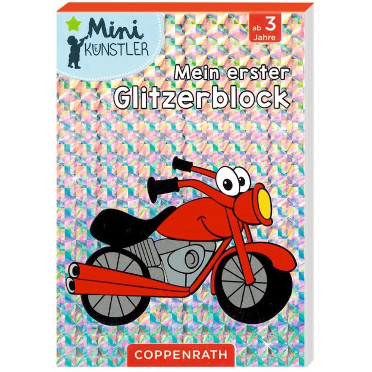 Coppenrath Verlag Mini-Künstler: Meine ersten Glitzerbilder, 1 Stück, 4-fach sortiert