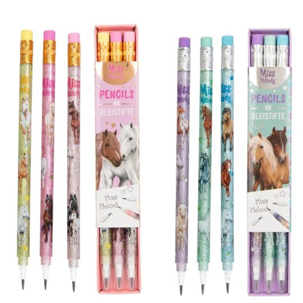 Depesche Miss Melody Push Pencils, sortiert