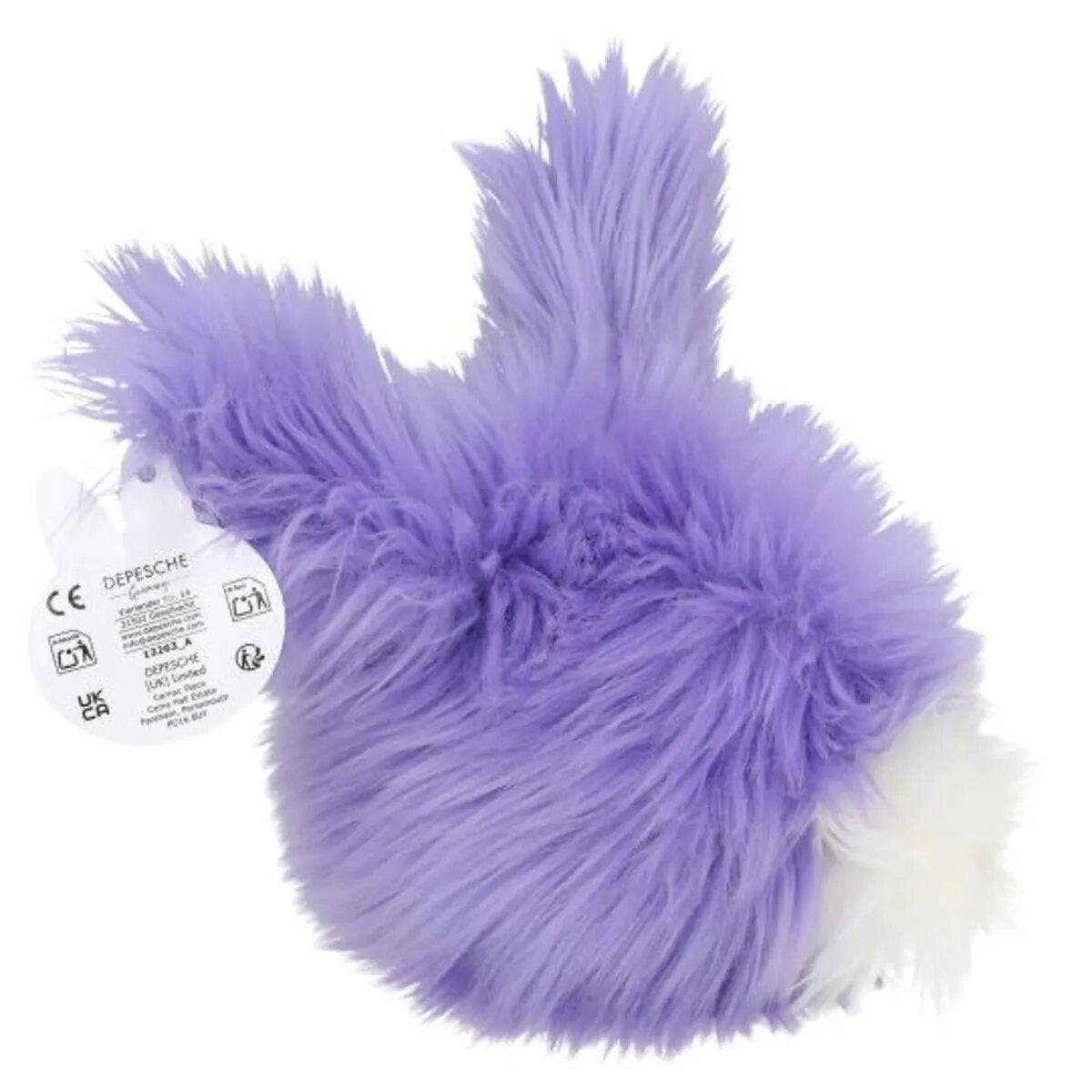 Depesche Plüschtier SNUKIS Flauschiger Hase Lila 18 cm