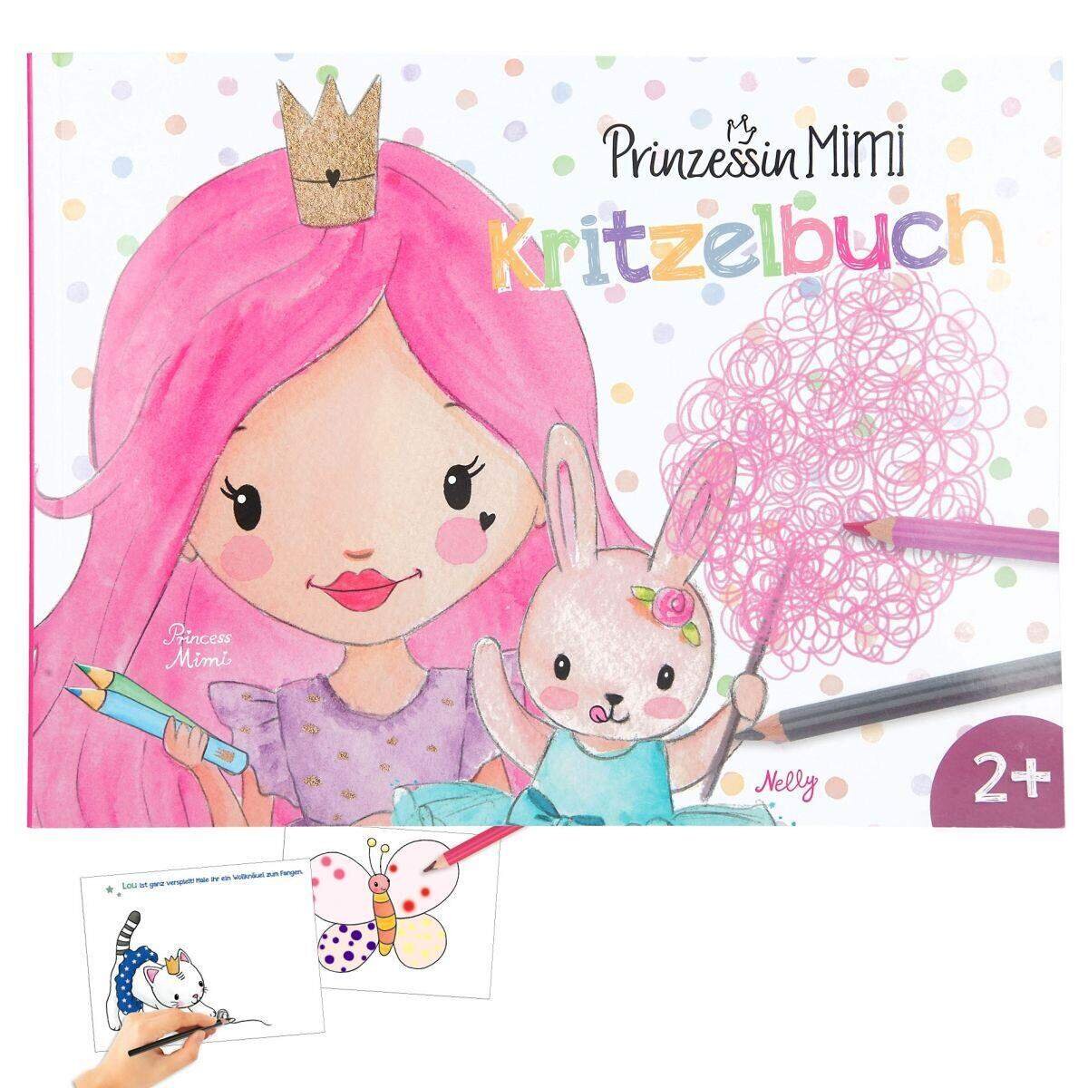 Depesche Princess Mimi Kritzel Malbuch