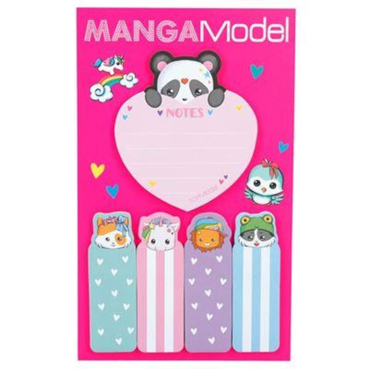 Depesche TOPModel Sticky Notes Manga, sortiert