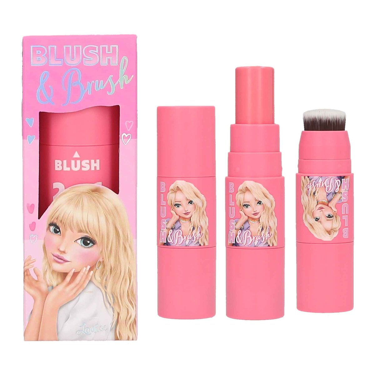 Depesche TOPModel Blush & Brush Beauty and Me, 1 Stück, 3-fach sortiert