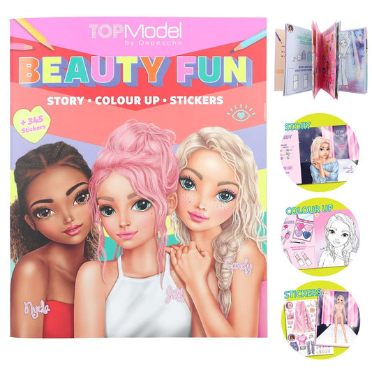 Depesche TOPModel Malbuch BEAUTY FUN