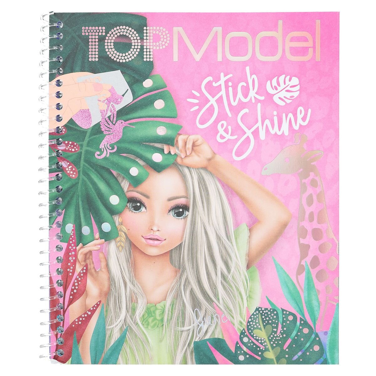 Depesche TOPModel Malbuch Stick & Shine