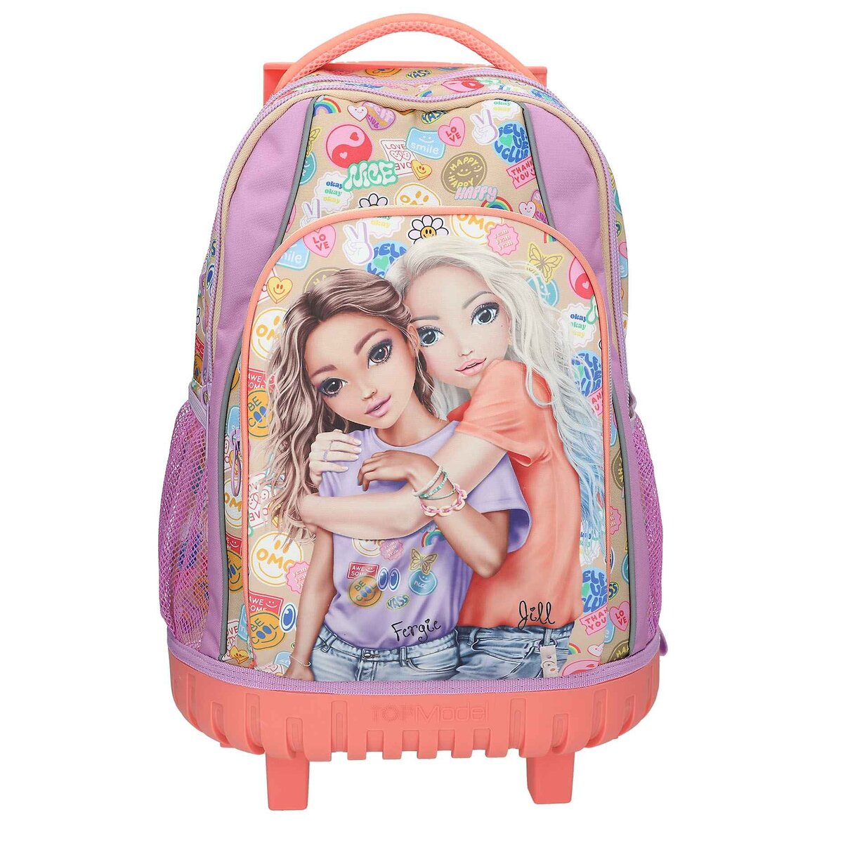 Depesche TOPModel Schulrucksack Trolley Girl Power