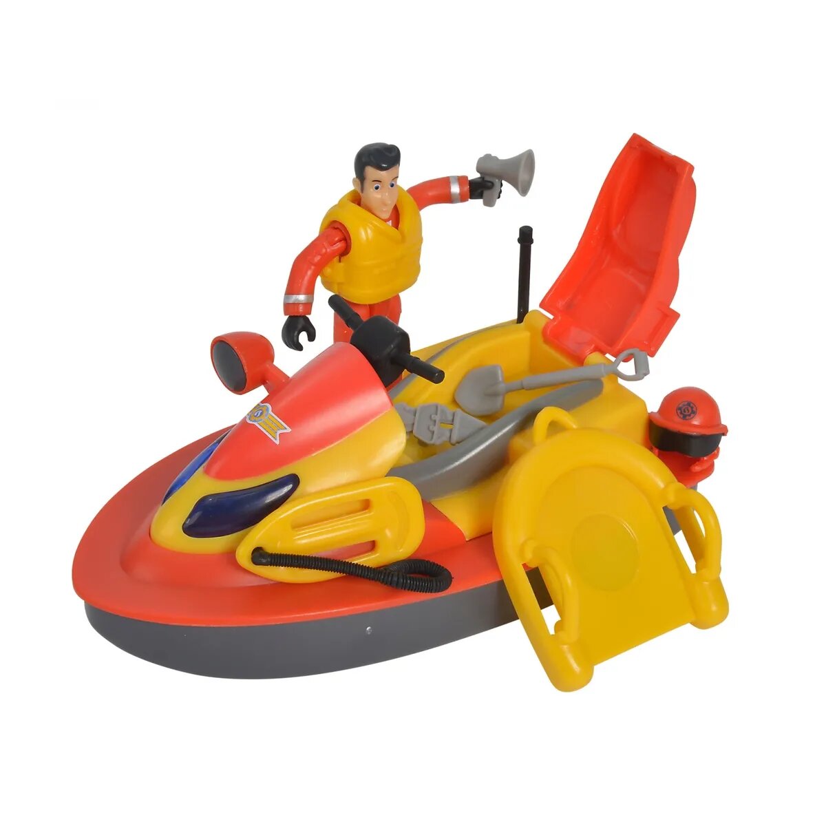 Simba Feuerwehrmann Sam Juno, Jet Ski mit Figur