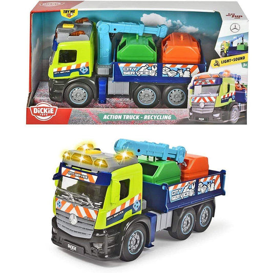 Dickie Toys Action Truck - Recycling