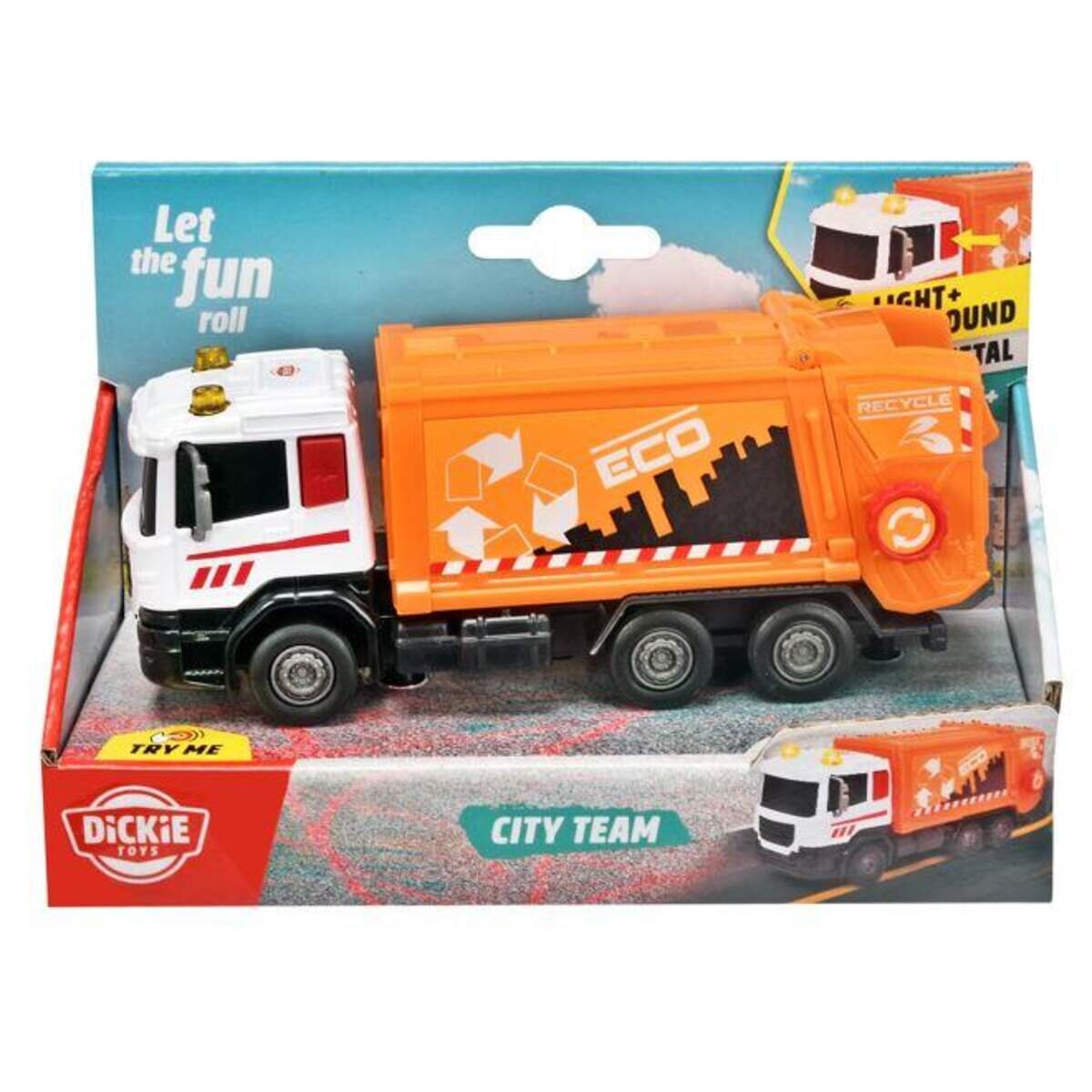 Dickie Toys City Team Fahrzeug, 1 Stück, 3-fach sortiert