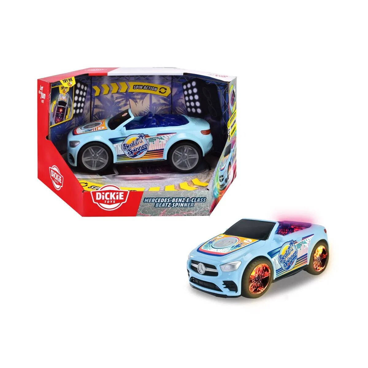 Dickie Toys Mercedes E Class Beatz Spinner