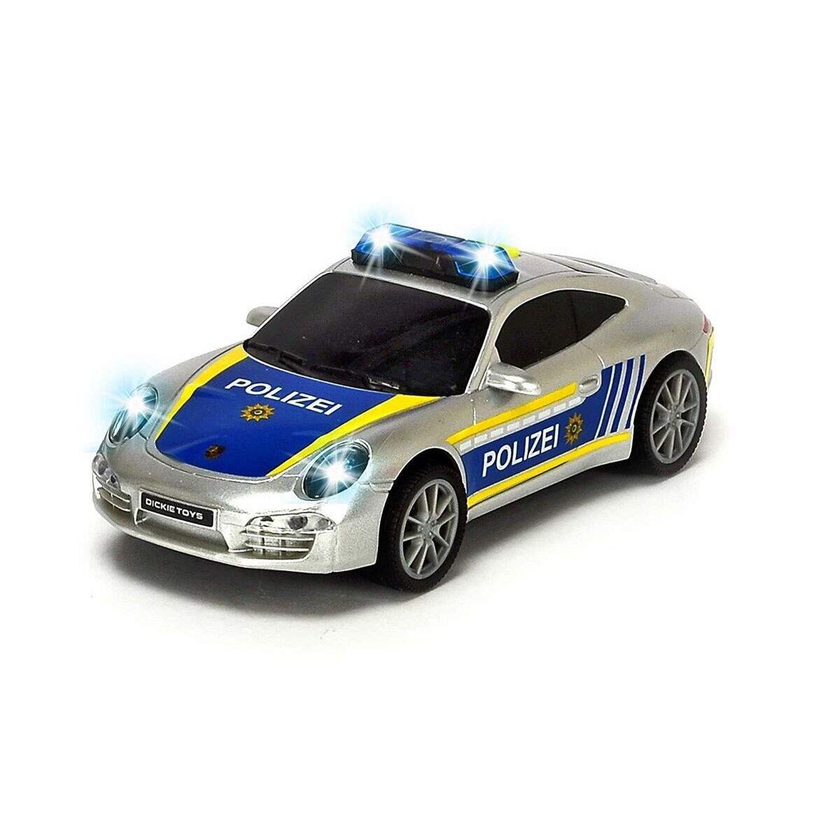 Dickie Toys Polizei Fahrzeuge mit Licht und Sound, 1 Stück, 3-fach sortiert