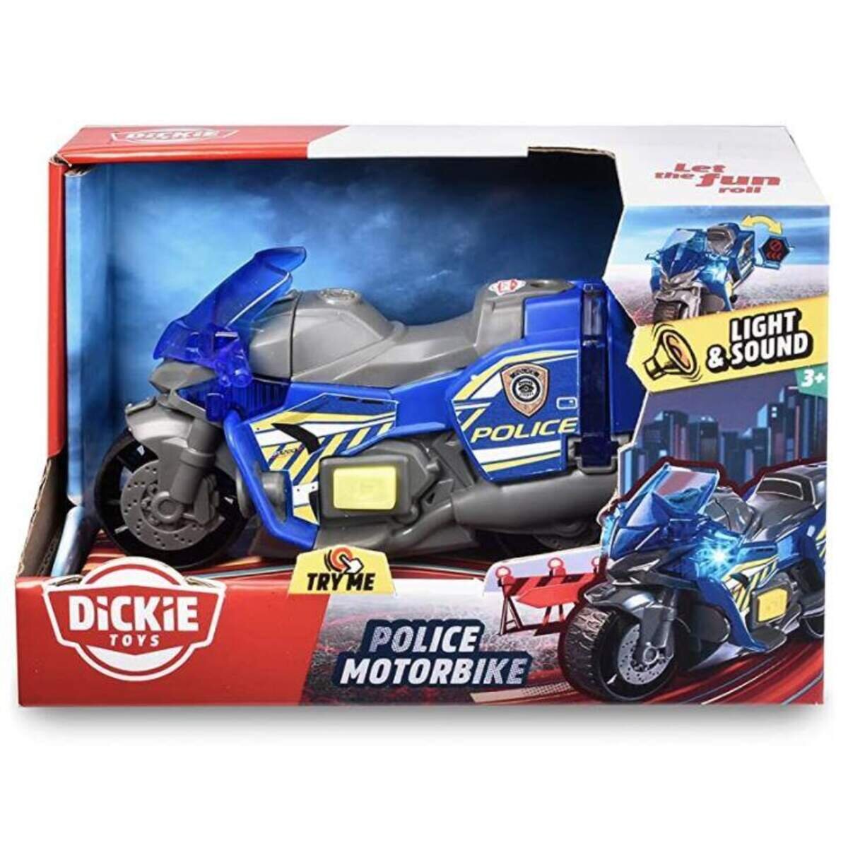 Dickie Toys Polizei Motorbike