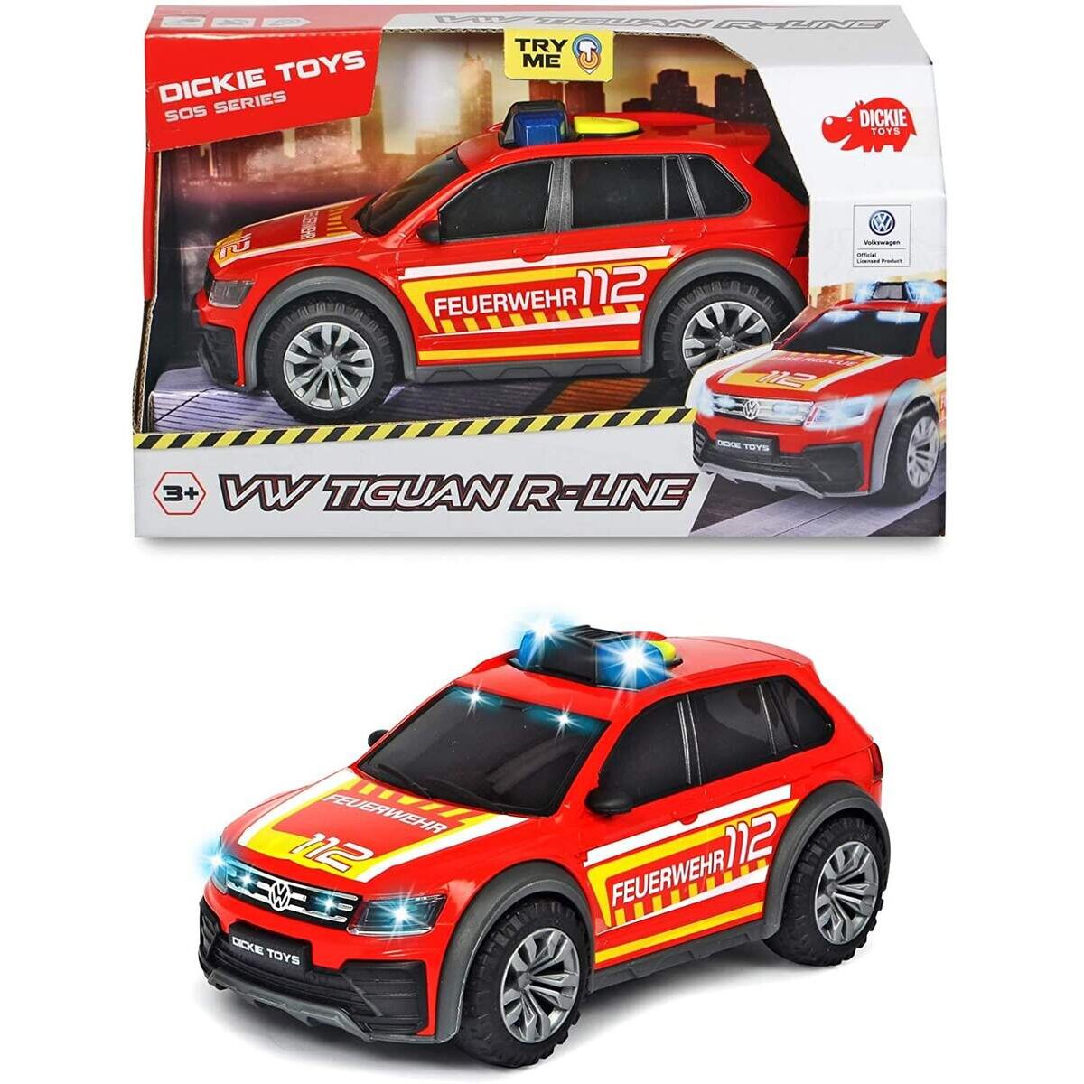 Dickie Toys VW-Tiguan R-Line Fire Car