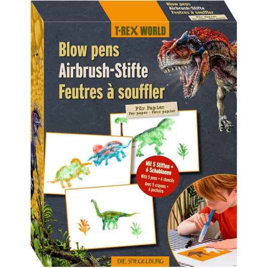 Die Spiegelburg Airbrush-Stifte für Papier - T-Rex World