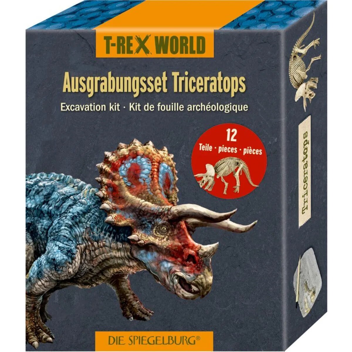 Die Spiegelburg Ausgrabungsset Triceratops T-Rex World