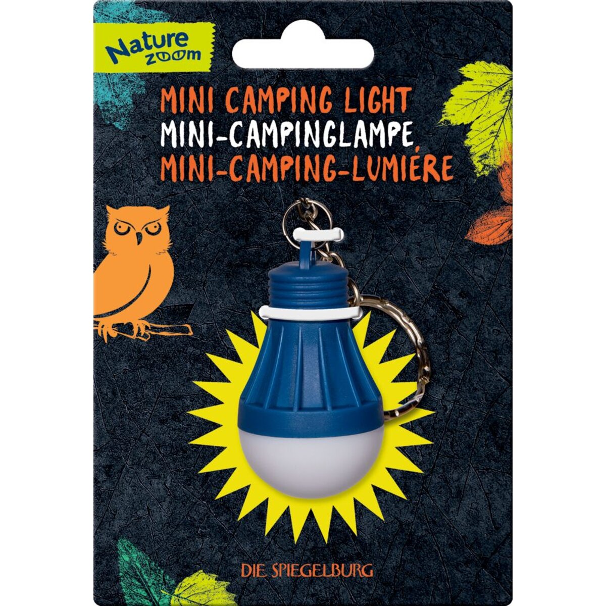 Die Spiegelburg Mini-Campinglampe - Nature Zoom, 1 Stück, 2-fach sortiert