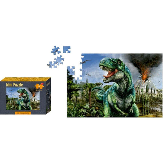 Die Spiegelburg Mini-Puzzles T-Rex World (54 Teile), 1 Stück, 4-fach sortiert