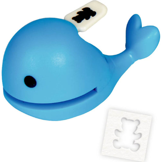 Die Spiegelburg Motiv-Ausstanzer Wal - Bunte Geschenke, 1 Stück, 3-fach sortiert