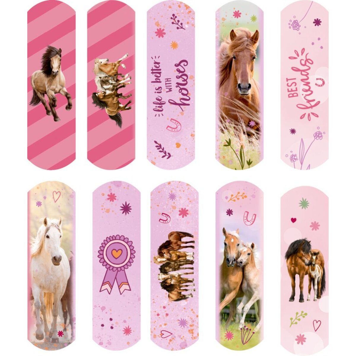 Die Spiegelburg Pflasterstrips (10 St.) - Pferdefreunde