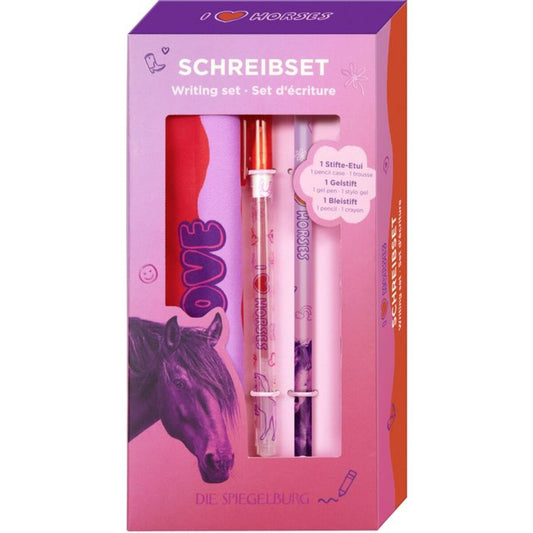 Die Spiegelburg Schreibset - I LOVE HORSES