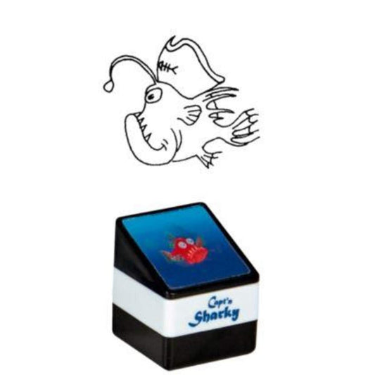 Die Spiegelburg Stempel mit Wackelbild Capt'n Sharky (Tiefsee), sortiert