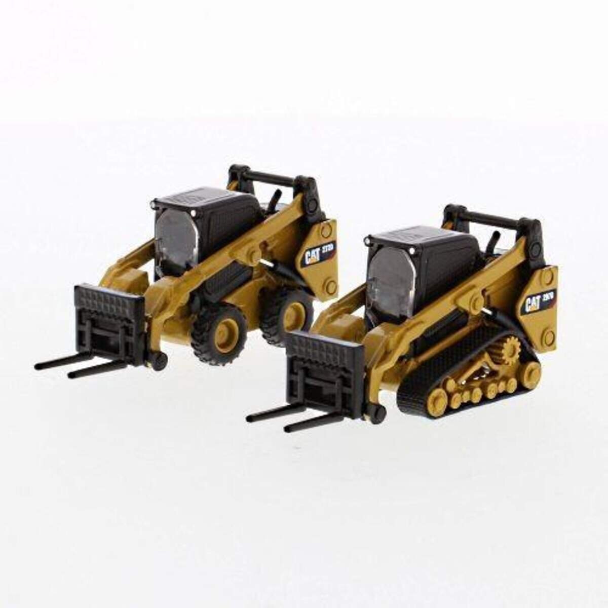 Diecast Masters CAT 2er 272D2 SKID Steer Loader / CAT 297D2 Multi Terrain Loader 1:64