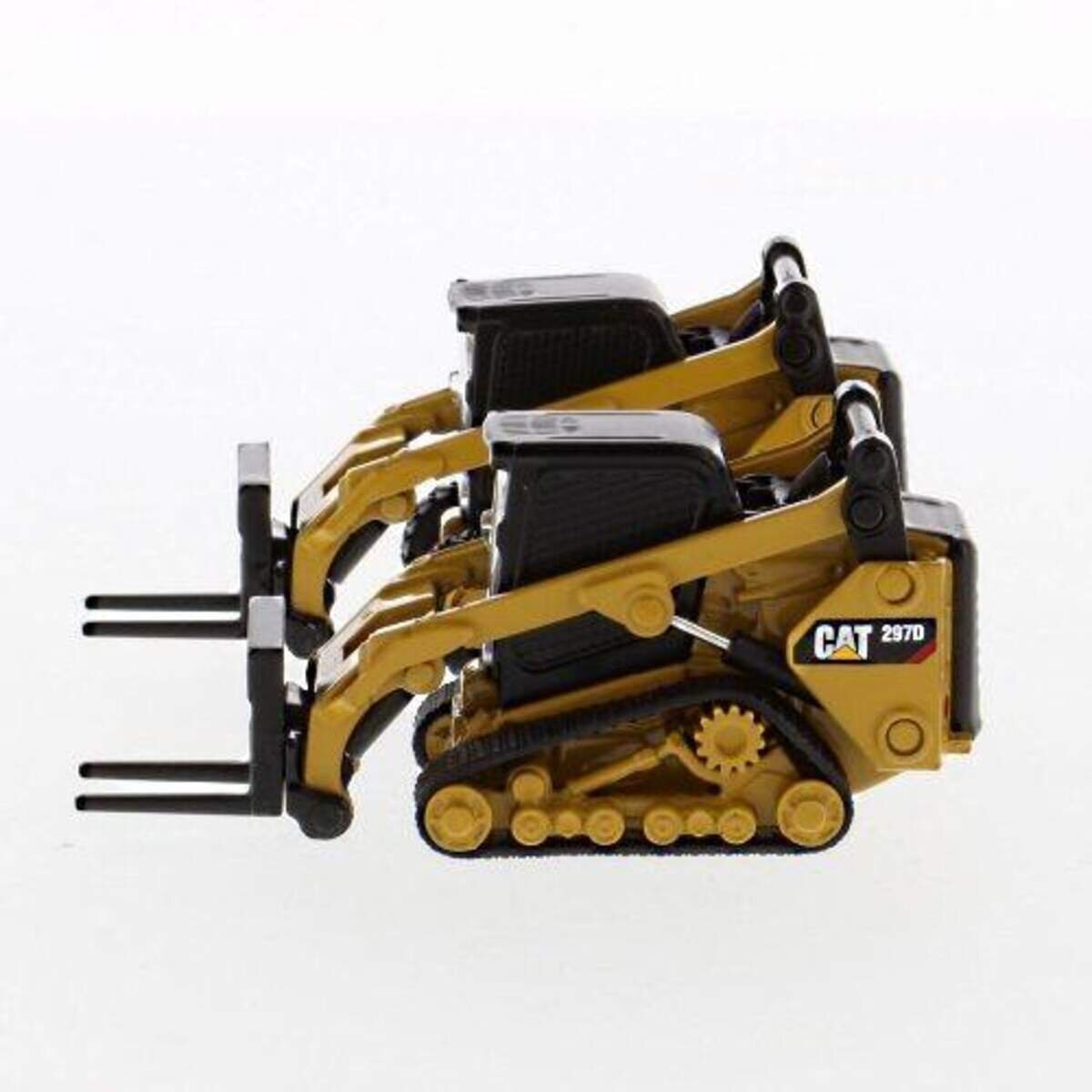 Diecast Masters CAT 2er 272D2 SKID Steer Loader / CAT 297D2 Multi Terrain Loader 1:64