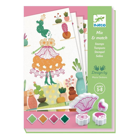 Djeco Stempel: Flower girls