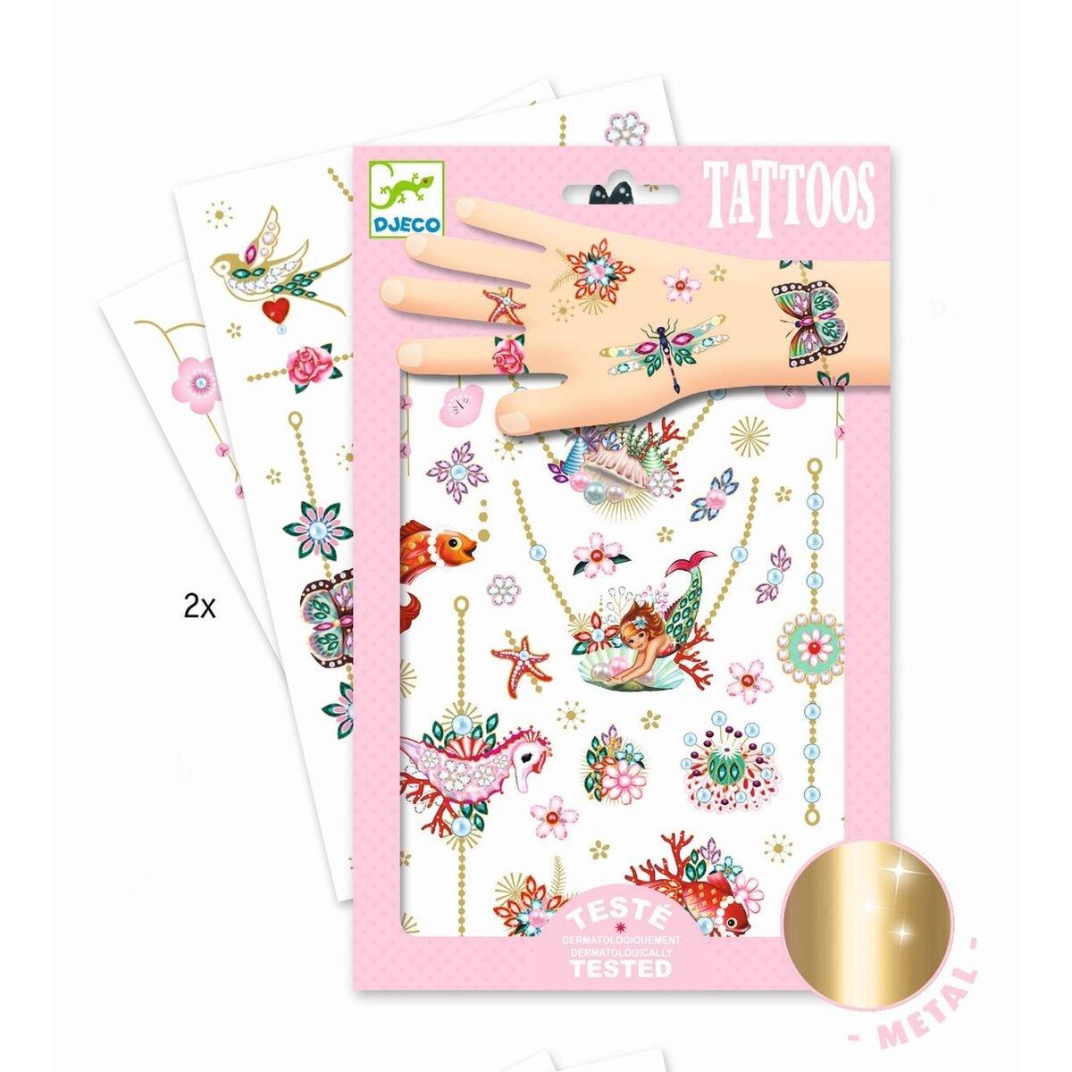 Djeco Tattoos: Fiona's Jewels