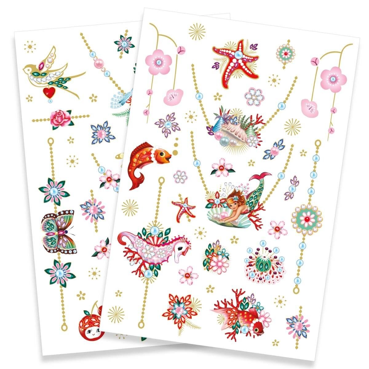 Djeco Tattoos: Fiona's Jewels