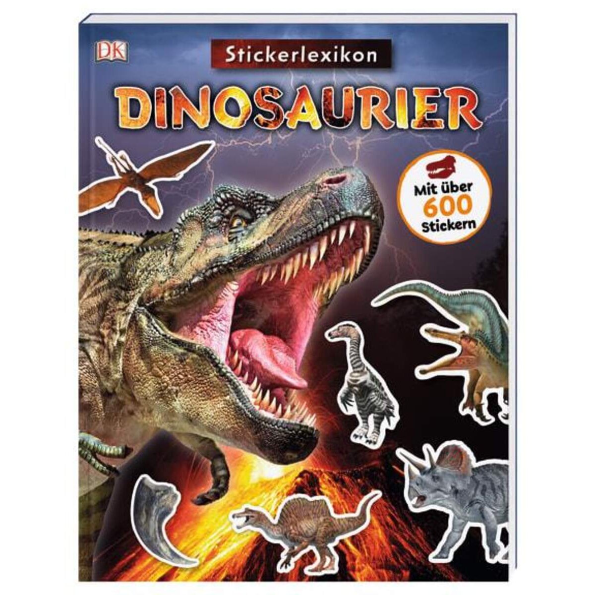 DK Verlag Sticker-Lexikon. Dinosaurier Mit über 600 Stickern