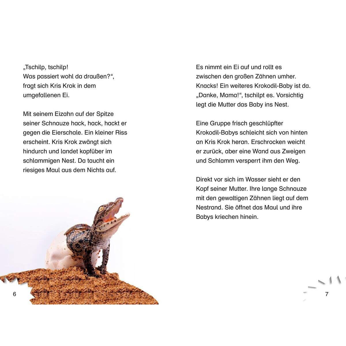 DK Verlag Superleser 2. Lesestufe - Krokodil Abenteuer am Fluss