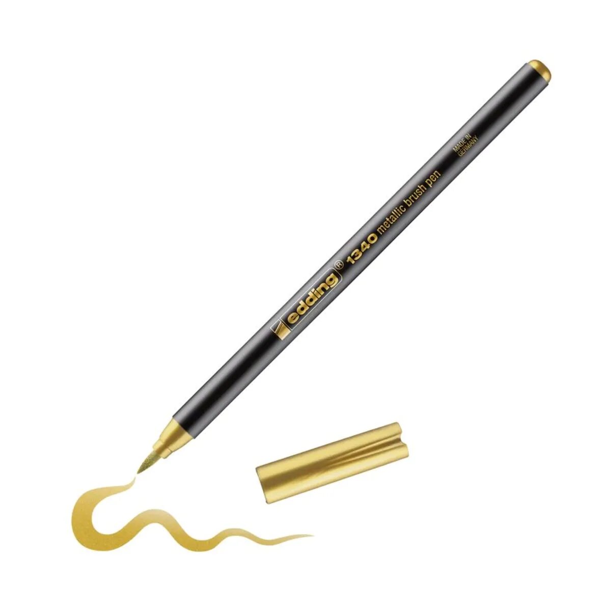 edding 1340 Pinselstift "Metallic" gold