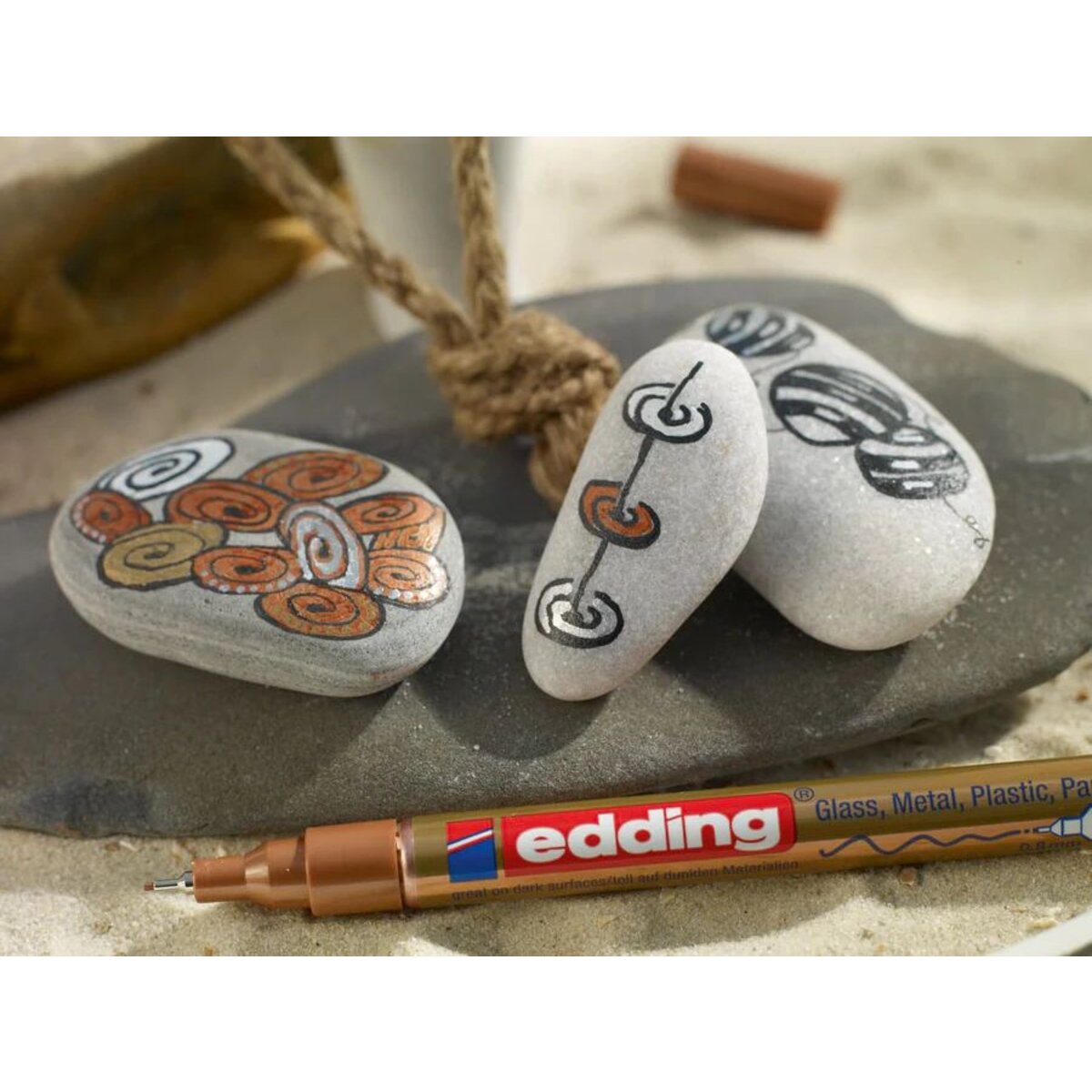 edding 780 Glanzlackmarker grün-metallic, 0,8 mm