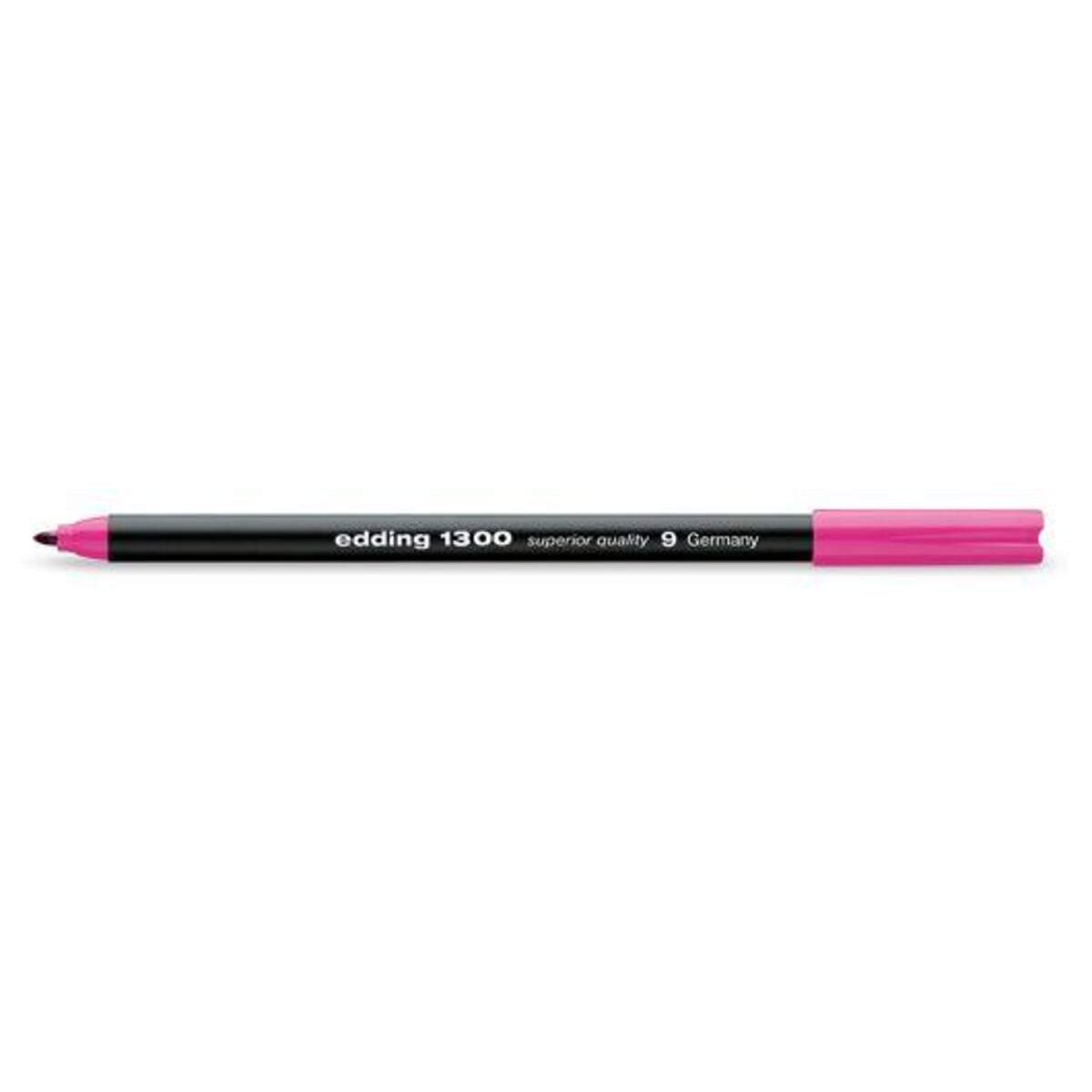 edding 1300 Fasermaler colourpen, 2mm rosa