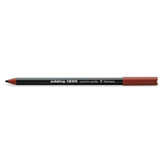 edding 1300 Fasermaler colourpen, 2mm braun