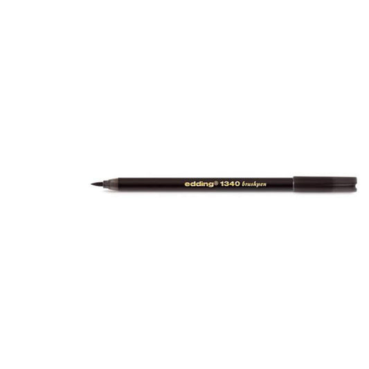 edding 1340 Pinselmaler brushpen, schwarz