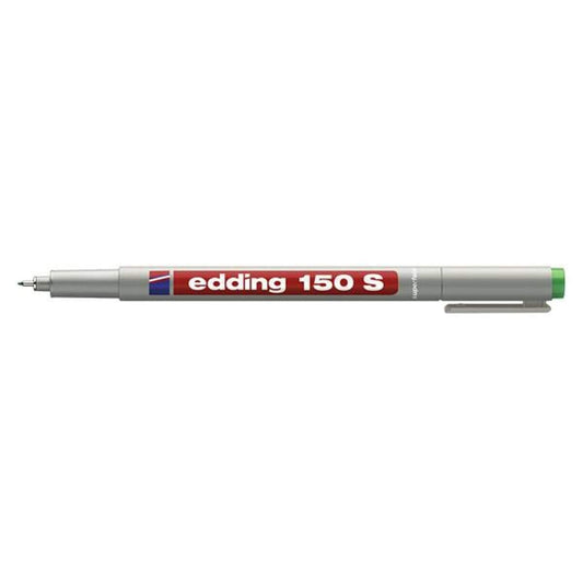 edding 150 Folienschreiber für OHP, S, grün , non-permanent, 0.3mm