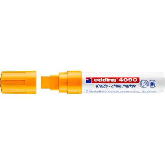 edding 4090 Kreidemarker, 4-15mm, neonorange