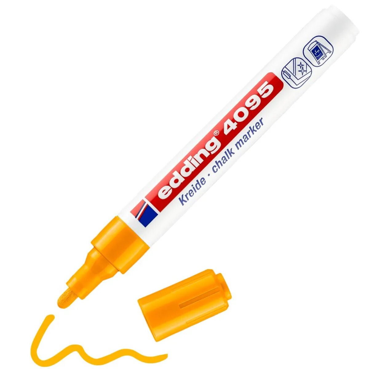 edding 4095 Kreidemarker, 2-3mm, neonorange