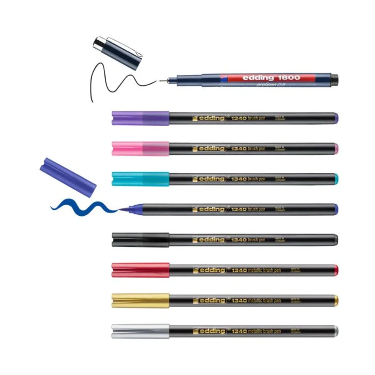 edding Happy Lettering Set 9 Teile