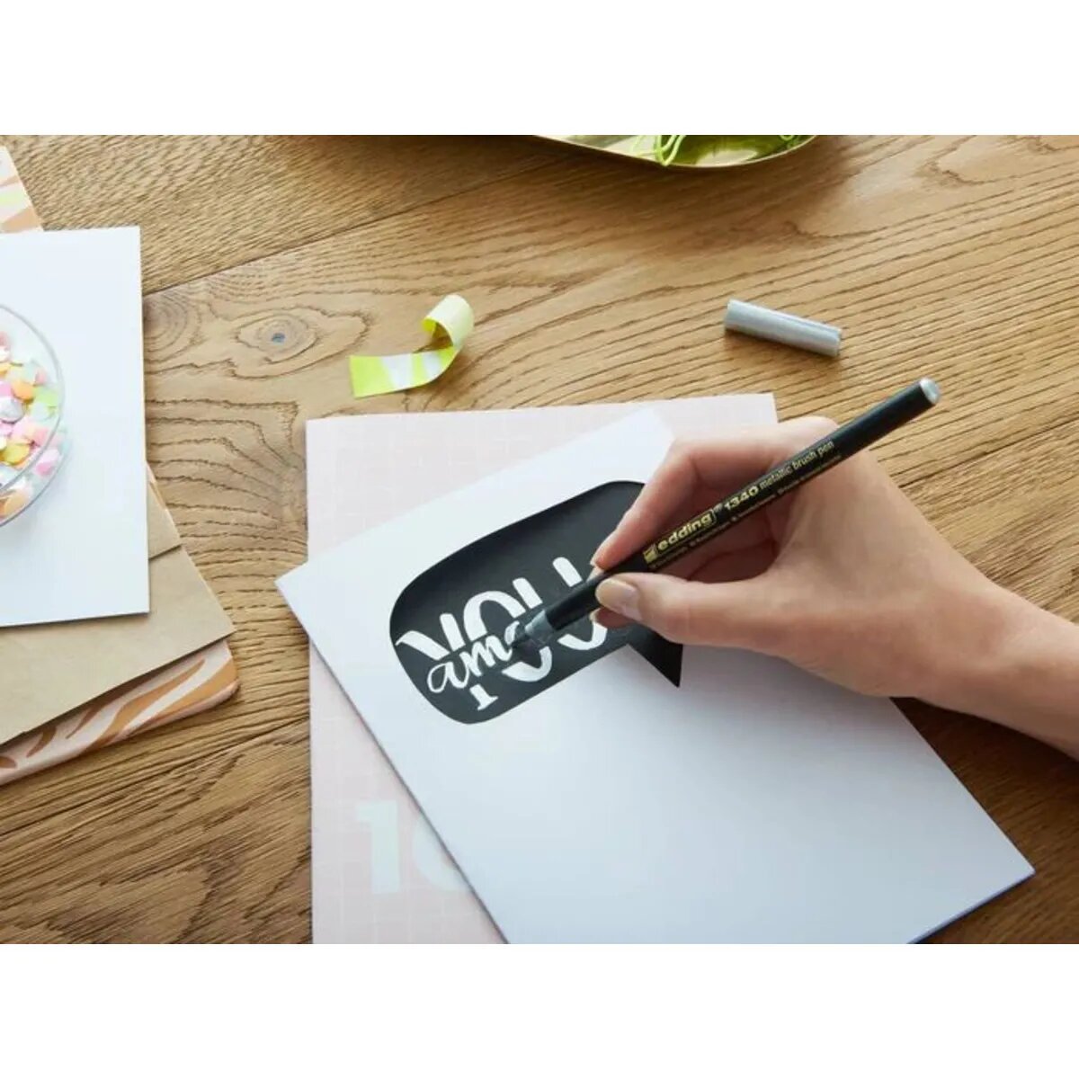 edding Happy Lettering Set 9 Teile